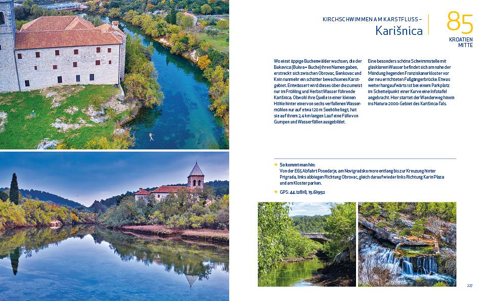Wild Swimming Kroatien und Slowenien