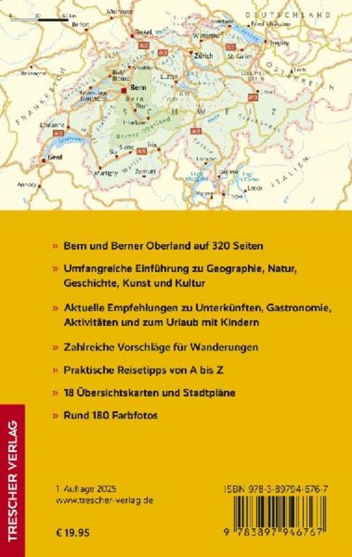 TRESCHER Reiseführer Bern und Berner Oberland