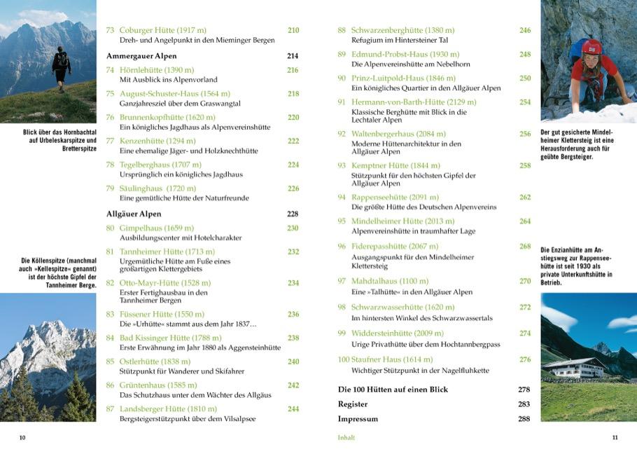 Das große Hüttenwanderbuch