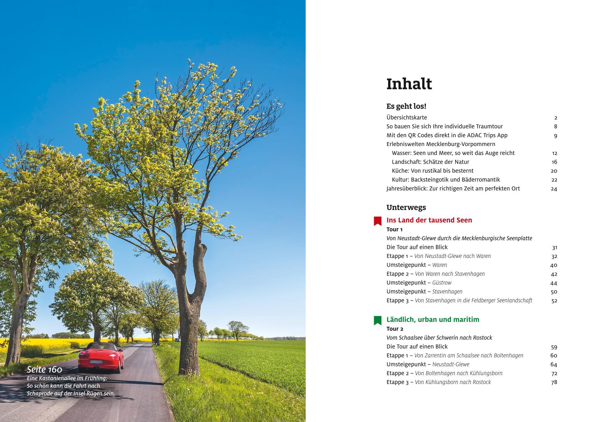 ADAC Roadtrips Mecklenburg-Vorpommern mit Ostseeküste
