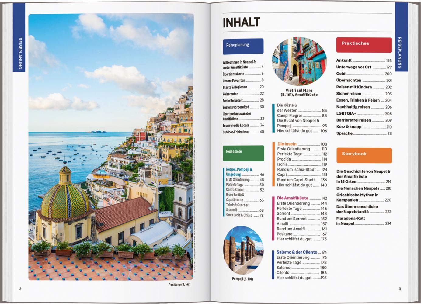 LONELY PLANET Reiseführer Neapel & Amalfiküste