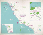 Glücksorte am Pacific Coast Highway. Von San Diego bis San Francisco