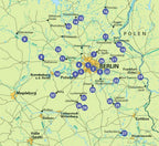 Berlin und Umland RadLandLust, 32 Lieblingstouren, E-Bike-geeignet, mit Knotenpunkten und Wohnmobilstellplätzen, GPS-Tracks-Download