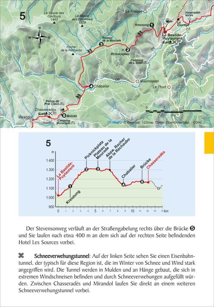 Frankreich: Cevennen Stevensonweg GR 70