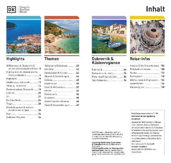 TOP10 Reiseführer Dubrovnik & Dalmatinische Küste