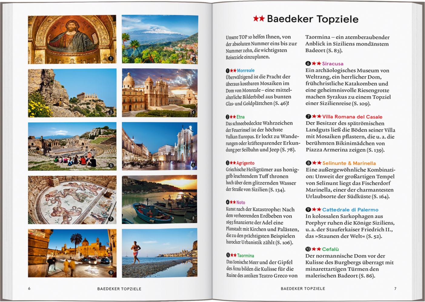 Baedeker SMART Reiseführer Sizilien