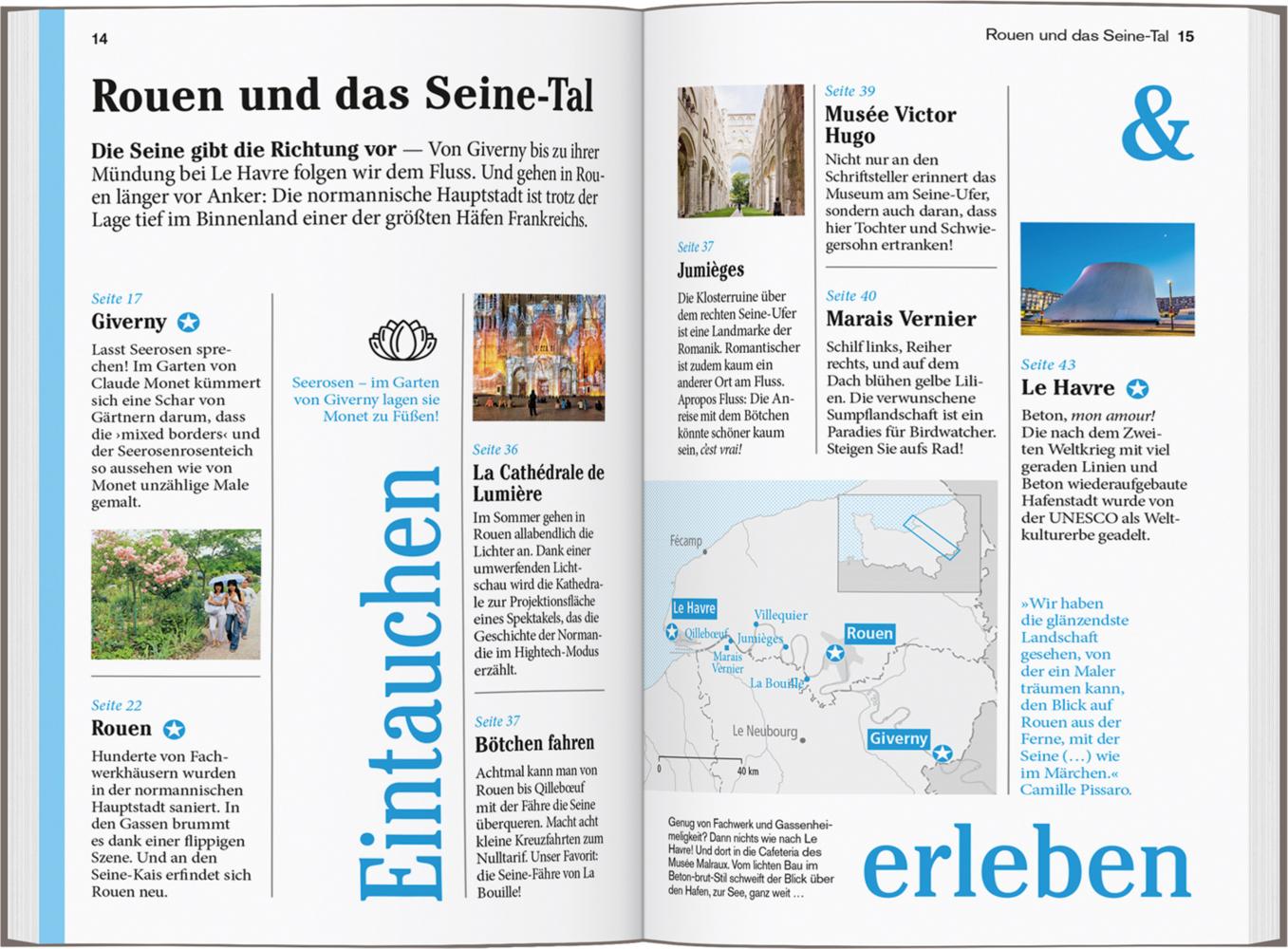 DUMONT Reise-Taschenbuch Reiseführer Normandie