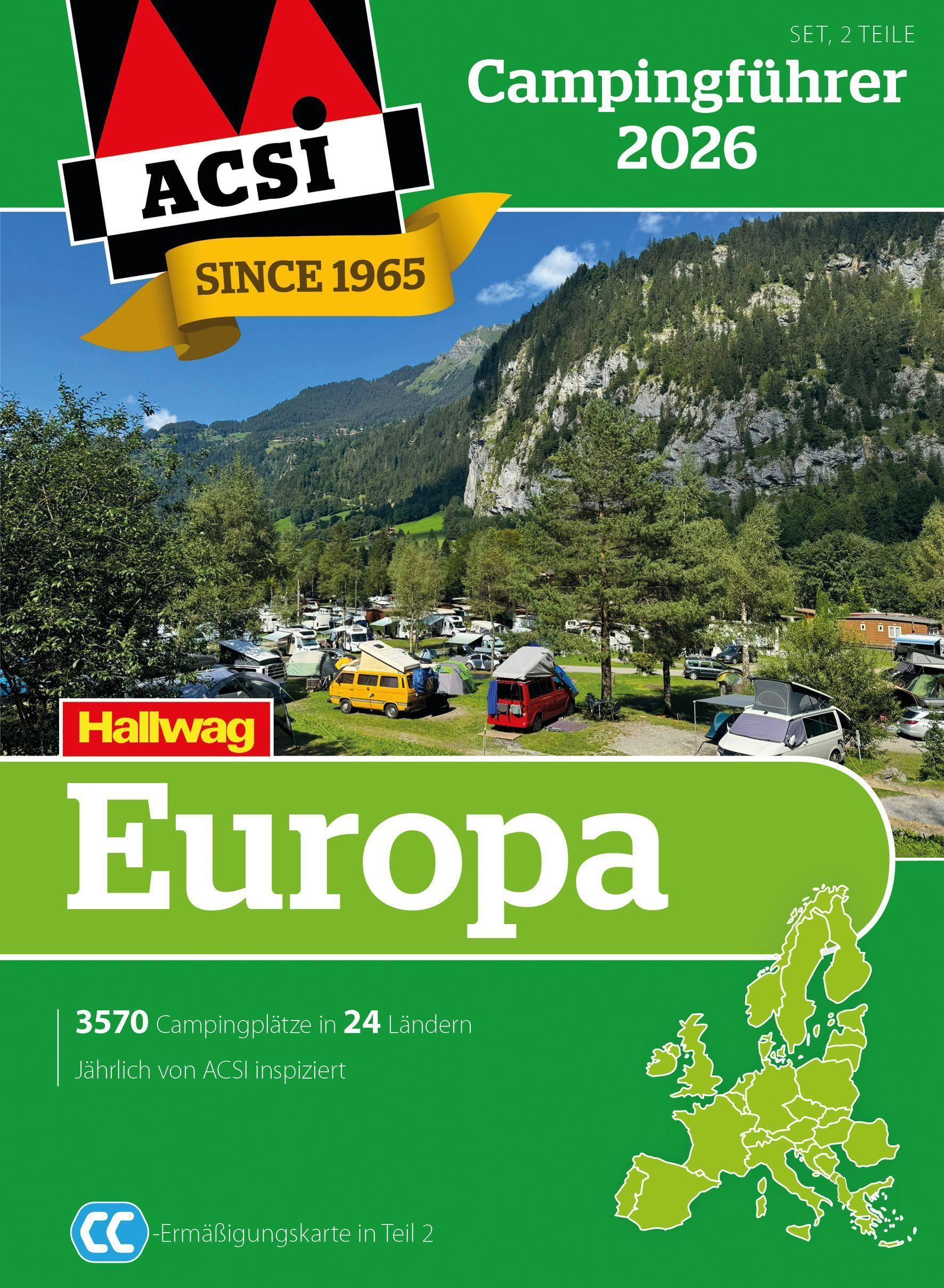 ACSI Campingführer Europa 2026