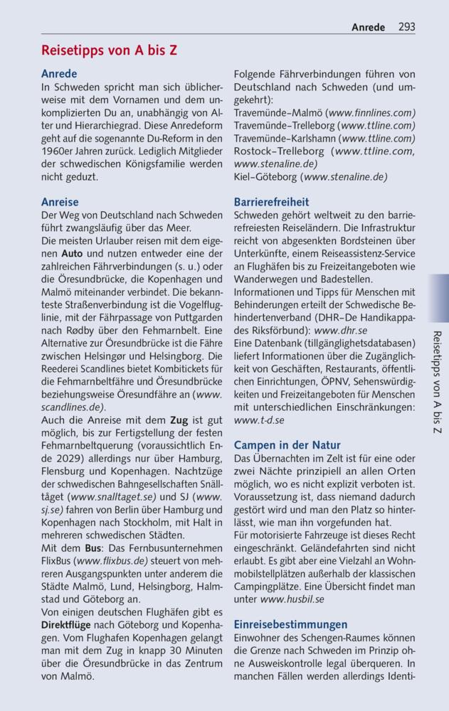 TRESCHER Reiseführer Südschweden