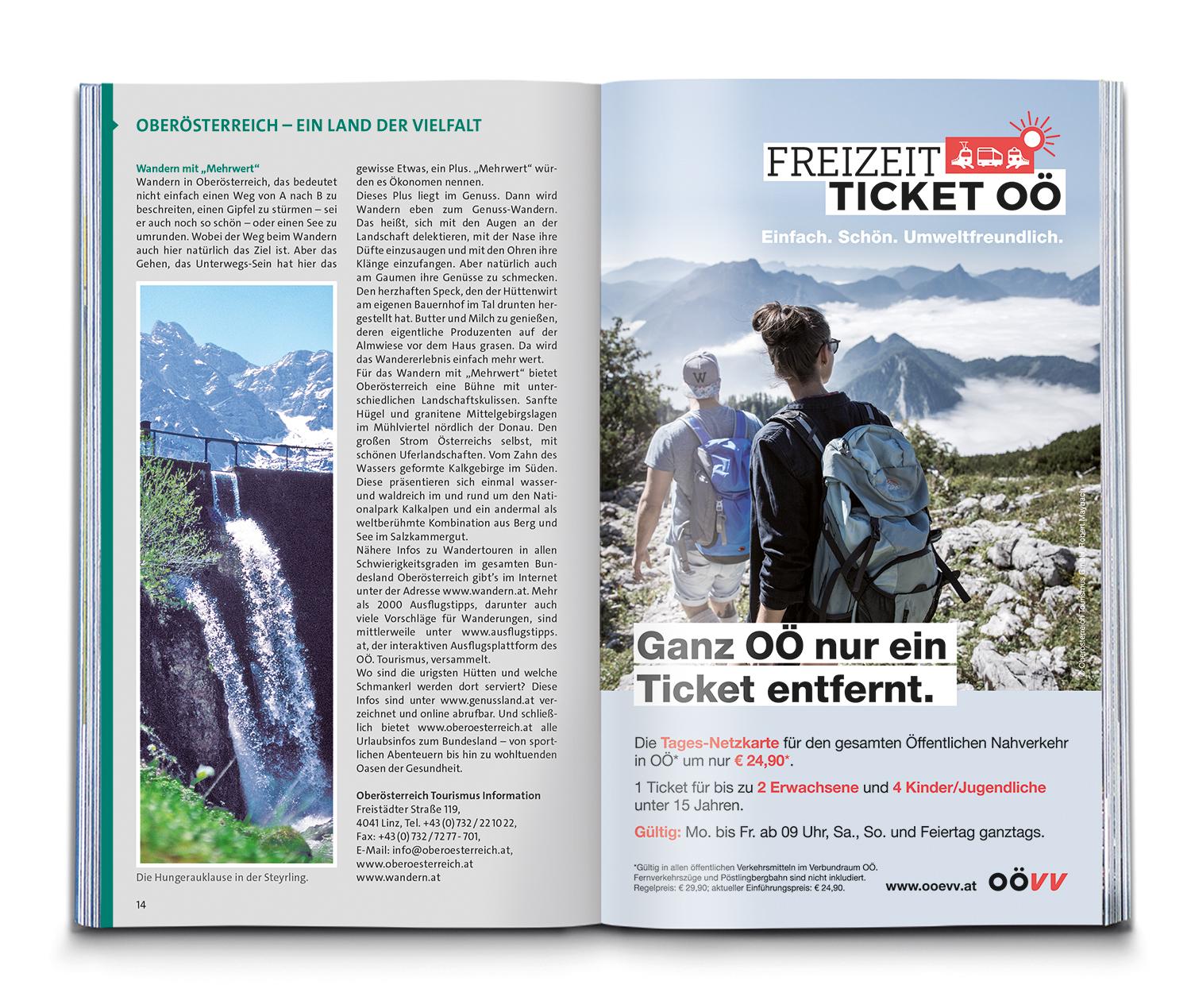 KOMPASS Wanderlust Oberösterreich