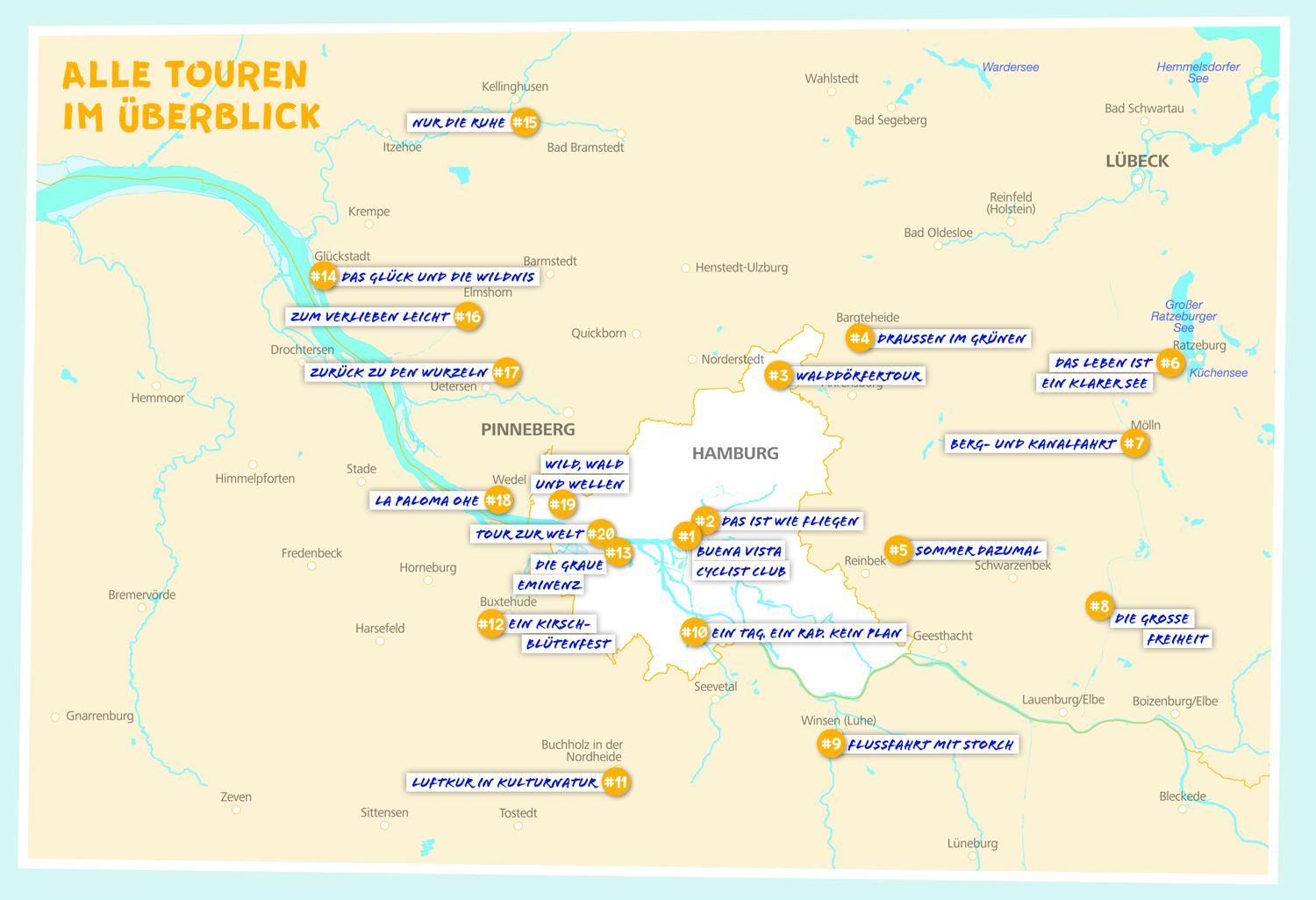 DUMONT Radelzeit in und um Hamburg