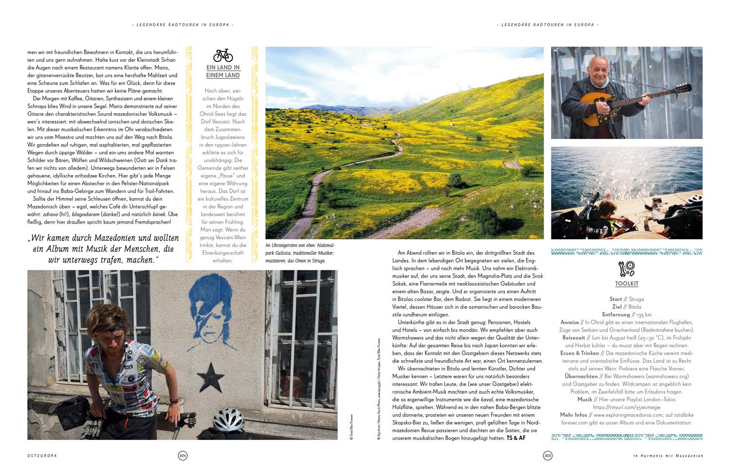 LONELY PLANET Bildband Legendäre Radtouren in Europa