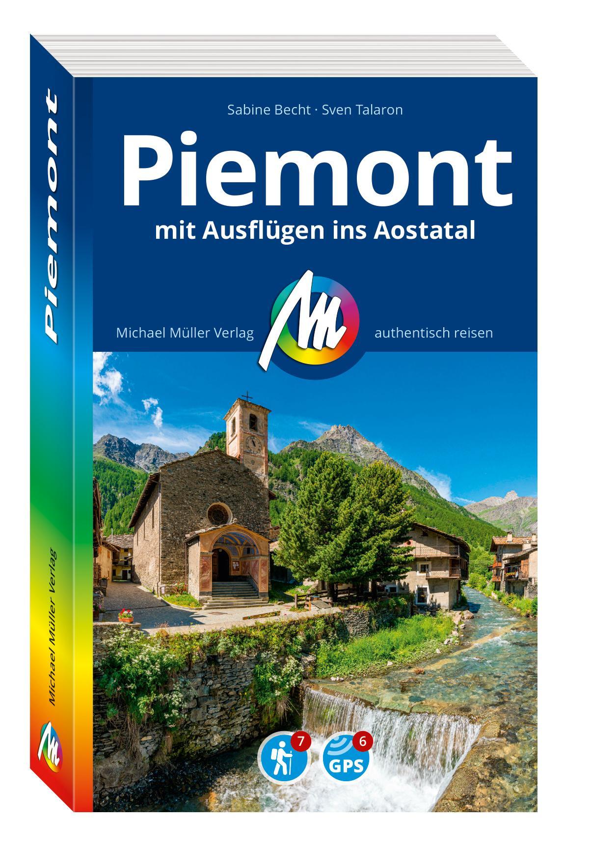 MICHAEL MÜLLER Reiseführer Piemont mit Ausflügen ins Aostatal