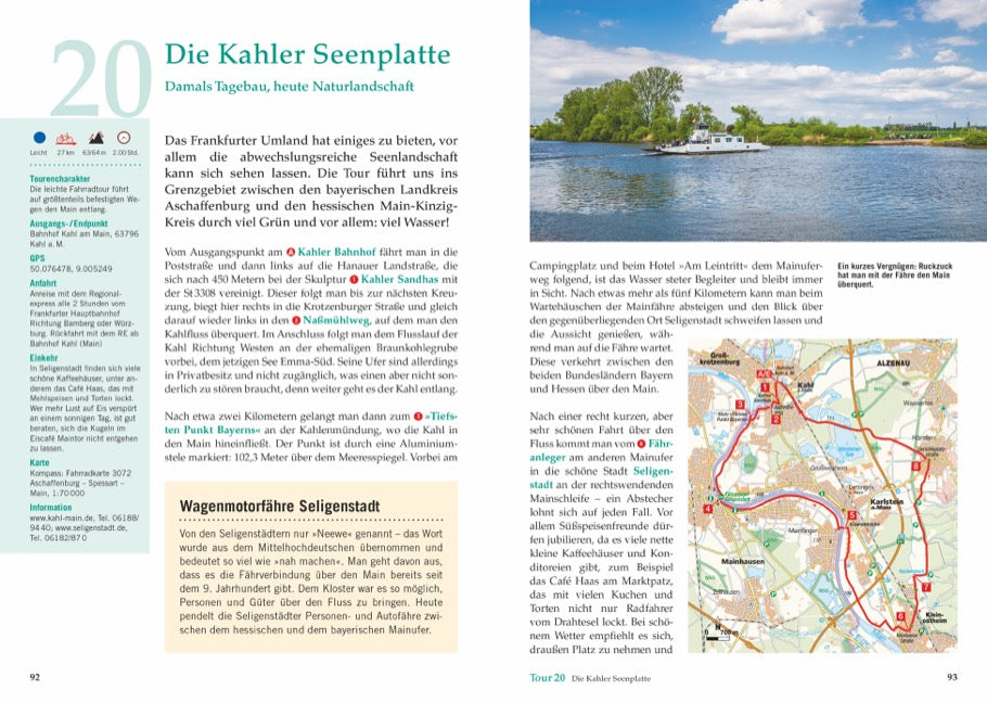 Radtouren für Langschläfer Frankfurt