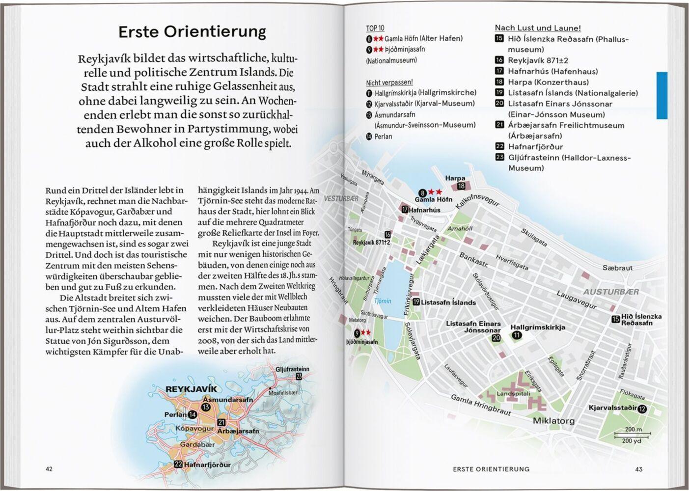 Baedeker SMART Reiseführer Island