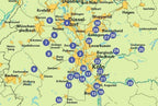 Köln und Rheinland RadLandLust, 30 Lieblings-Radtouren, E-Bike-geeignet mit Knotenpunkten und Wohnmobilstellplätze, GPS-Tracks-Download