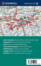 KOMPASS Wanderführer Innsbruck und Umgebung, Karwendel, Tuxer Alpen, Sellrain und Mieminger Kette, 60 Touren mit Extra-Tourenkarte