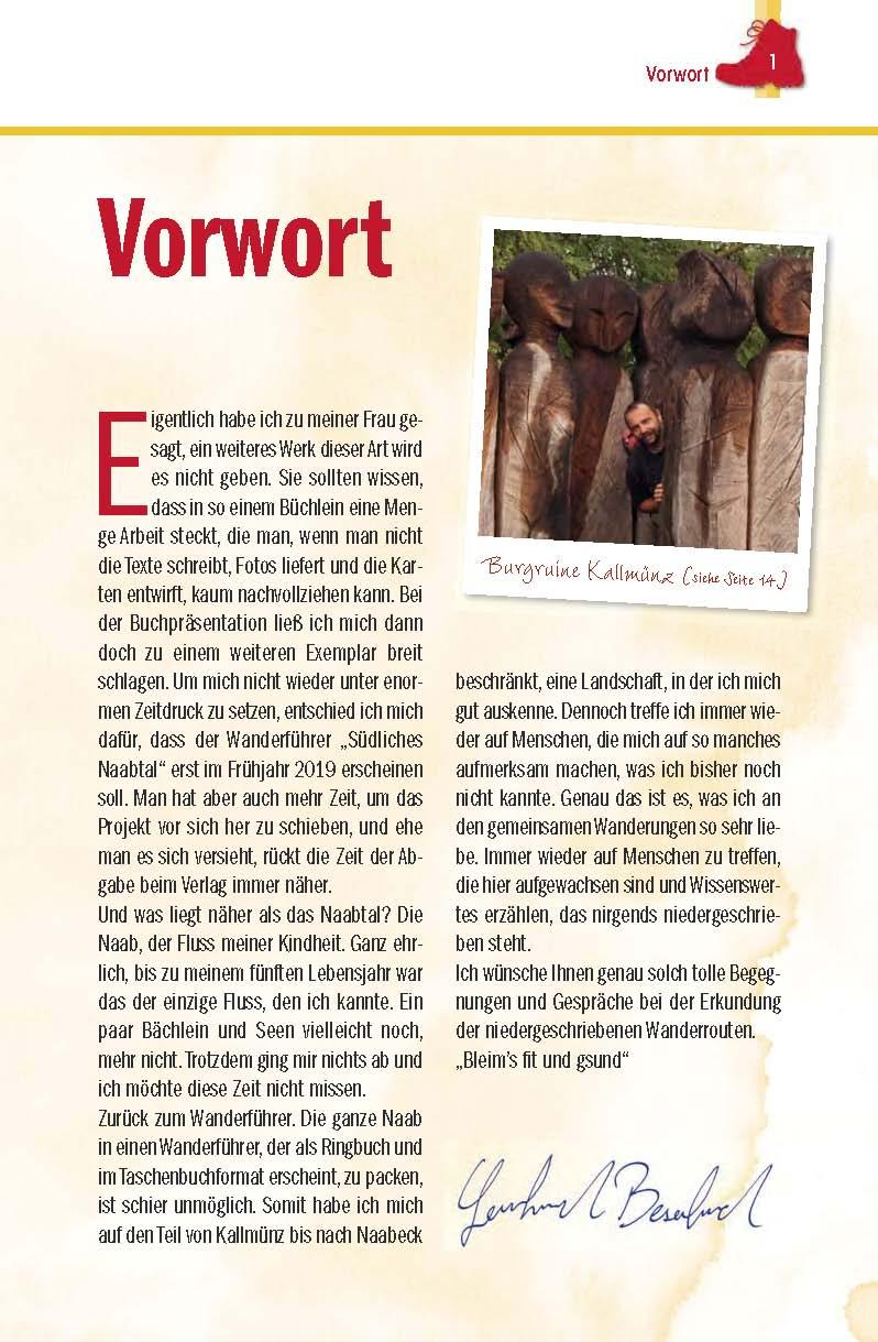 Wanderführer südliches Naabtal