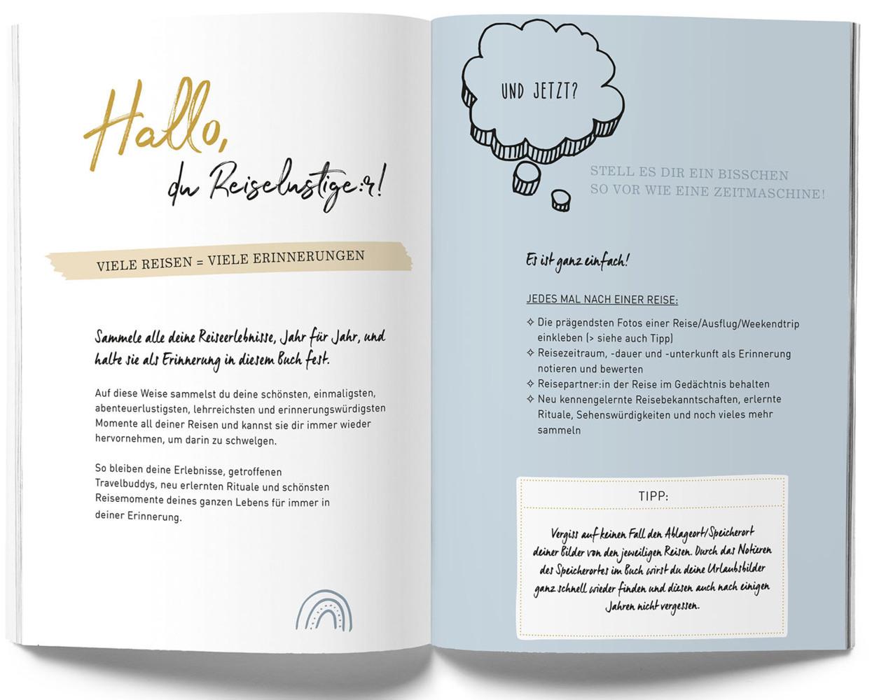 GuideMe Reisetagebuch Travel Memories \"Meine Reisen\"