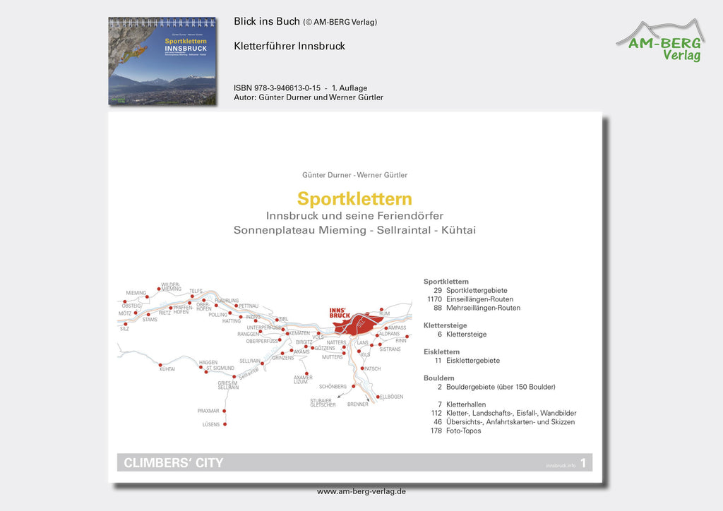 Sportklettern Innsbruck und seine Feriendörfer