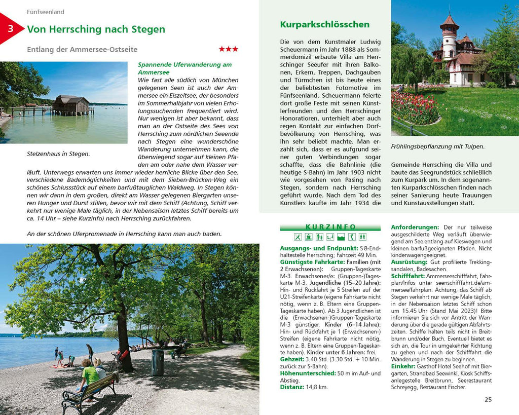 Genusswandern mit der Münchner S-Bahn