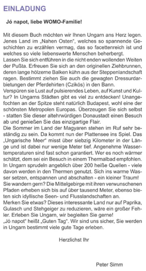 Mit dem Wohnmobil nach Ungarn
