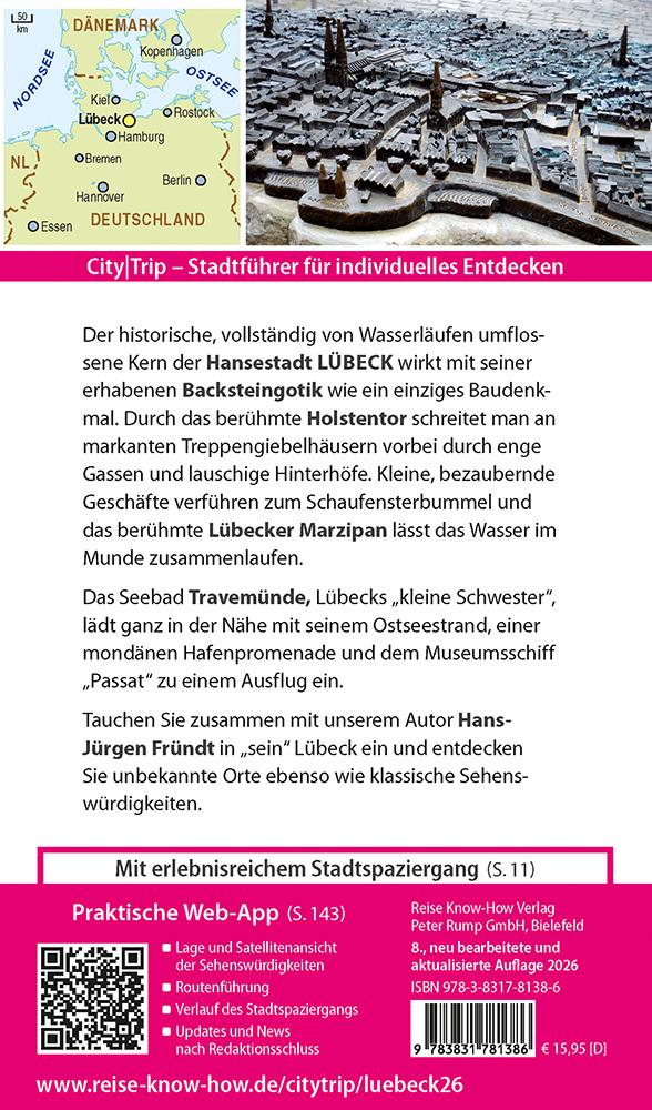 Reise Know-How CityTrip Lübeck mit Travemünde