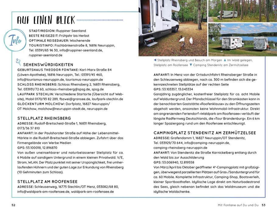 Wochenend und Wohnmobil - Kleine Auszeiten Berlin & Brandenburg mit Spreewald
