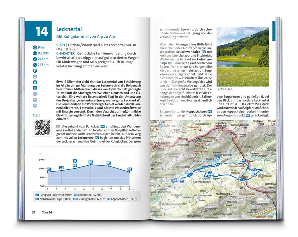 KOMPASS Wanderführer Bregenzerwald und Großes Walsertal, 60 Touren mit Extra-Tourenkarte