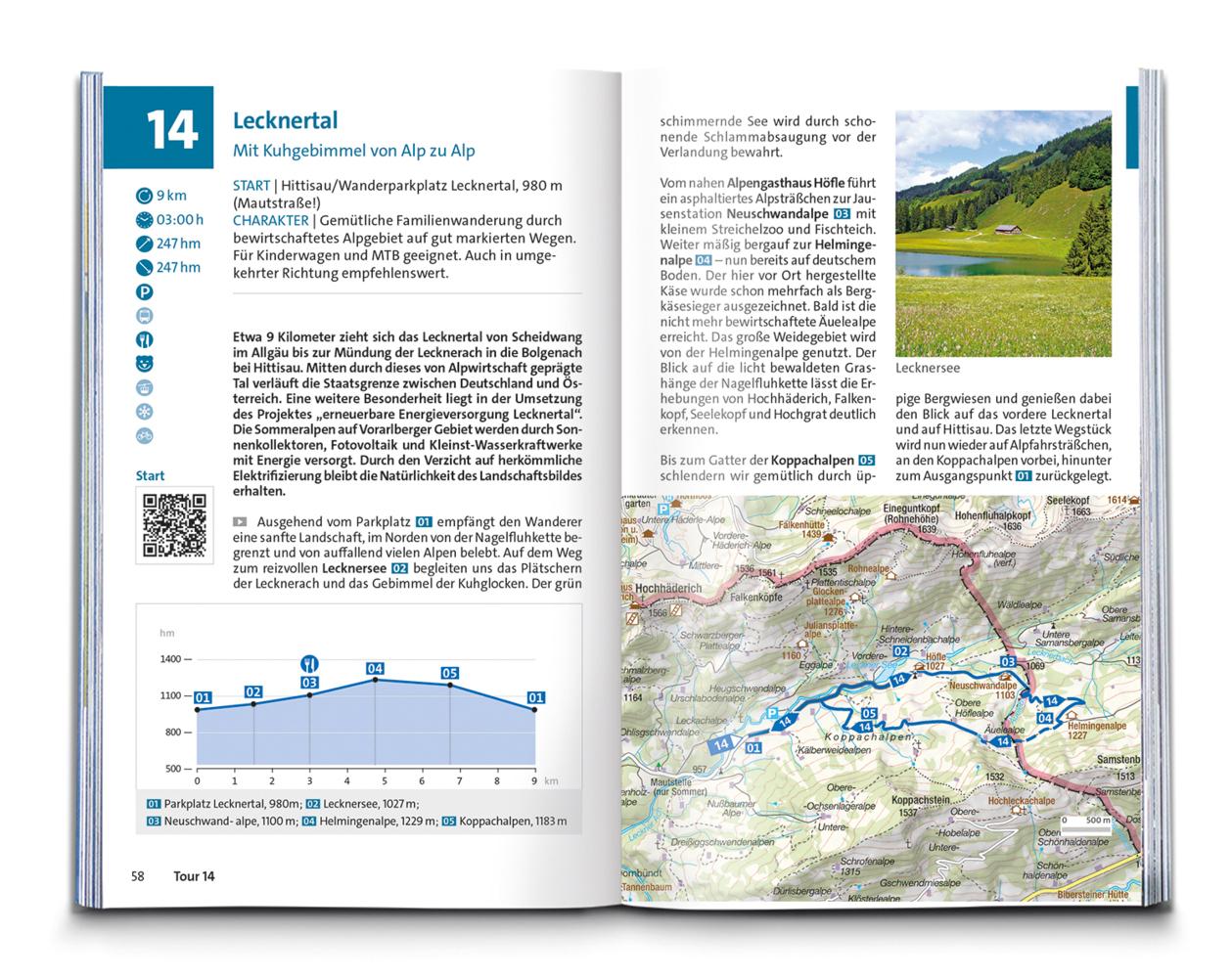KOMPASS Wanderführer Bregenzerwald und Großes Walsertal, 60 Touren mit Extra-Tourenkarte