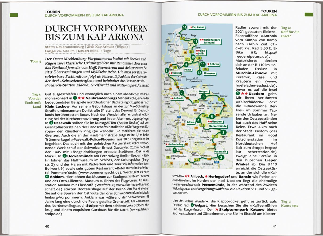 Baedeker Reiseführer Mecklenburg-Vorpommern