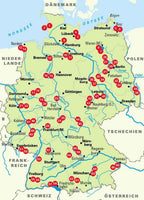Die 66 schönsten Wellness-Radtouren in Deutschland. Erfrischende Tagestouren rund um Deutschlands Wellness-Oasen