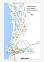 Detaillierte NAMIBIA Reisekarte - NAMIBIA ROAD MAP (1:1.160.000)