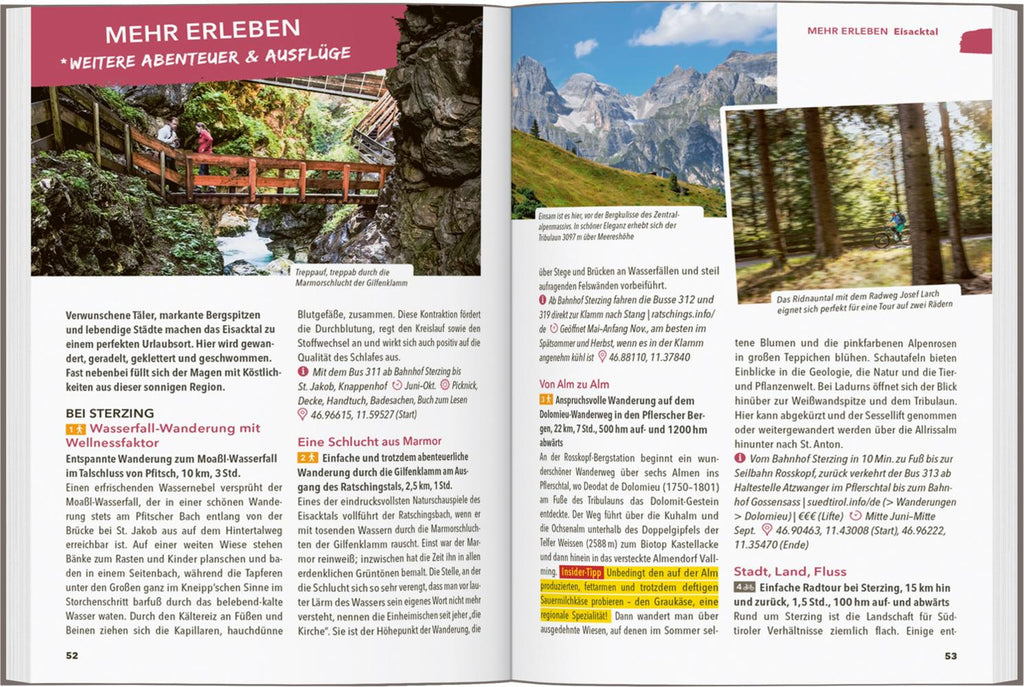 MARCO POLO OUTDOOR GUIDE Reiseführer Südtirol