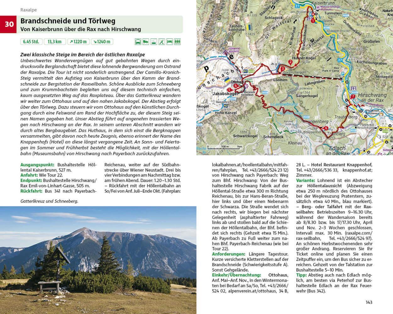 ROTHER Wanderbuch Wandern mit Öffis - Wiener Hausberge