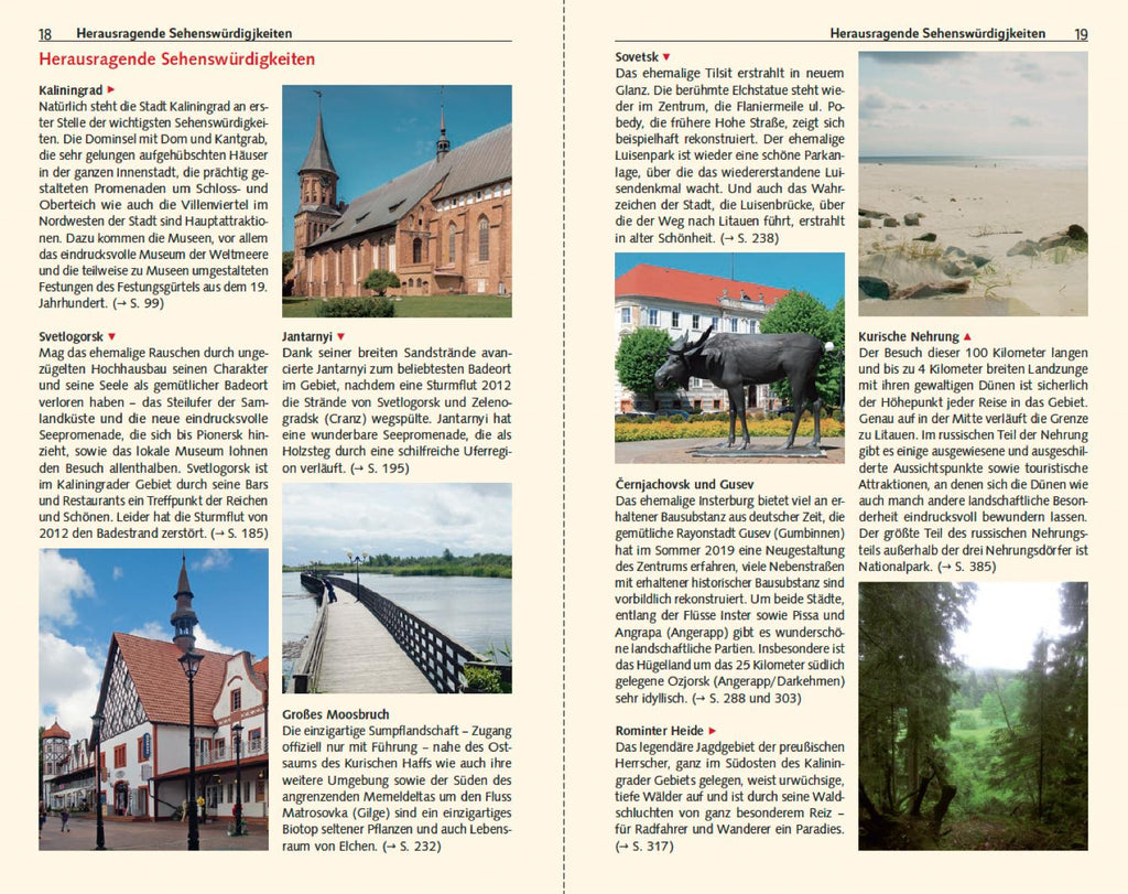TRESCHER Reiseführer Kaliningrad Königsberg
