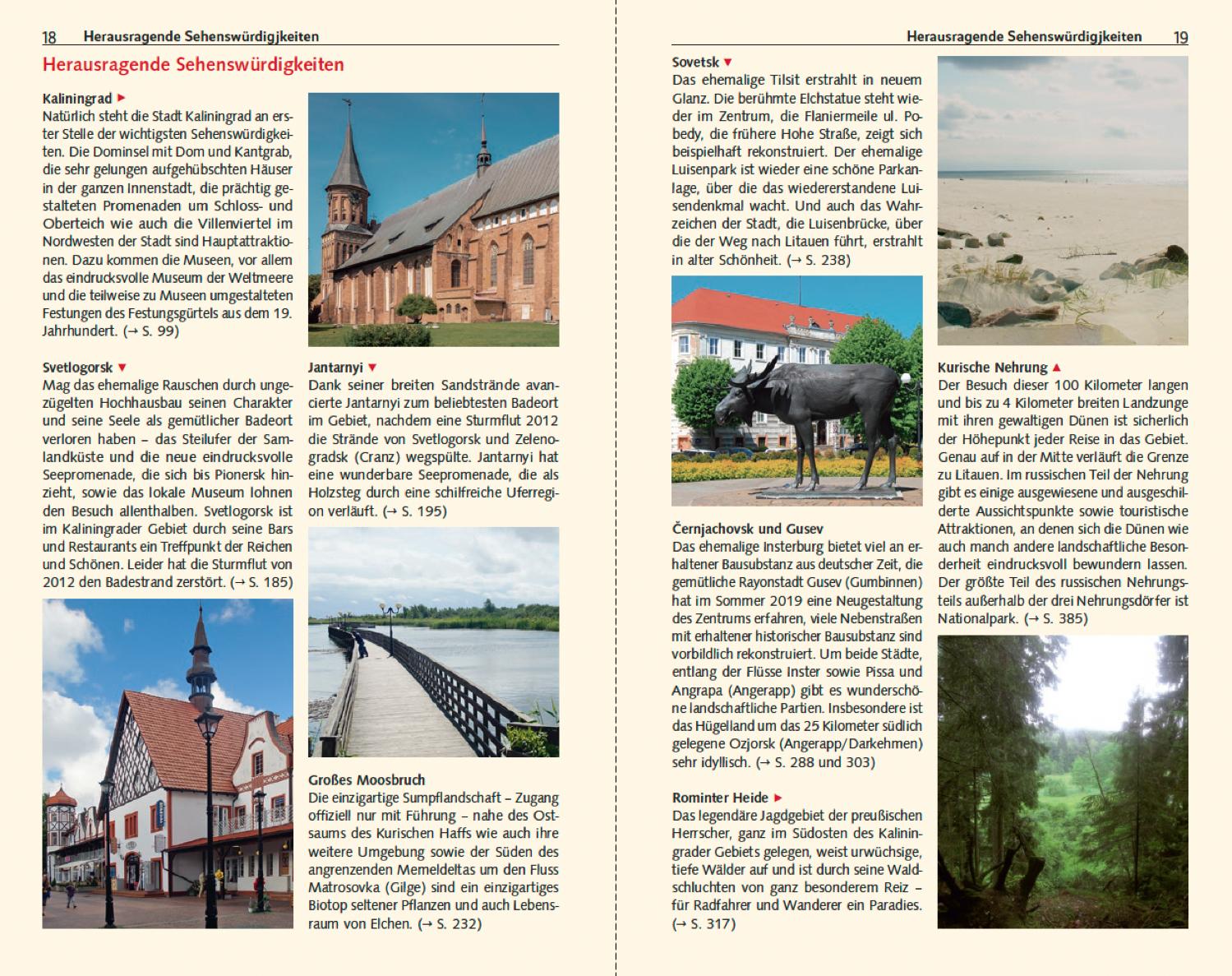 TRESCHER Reiseführer Kaliningrad Königsberg