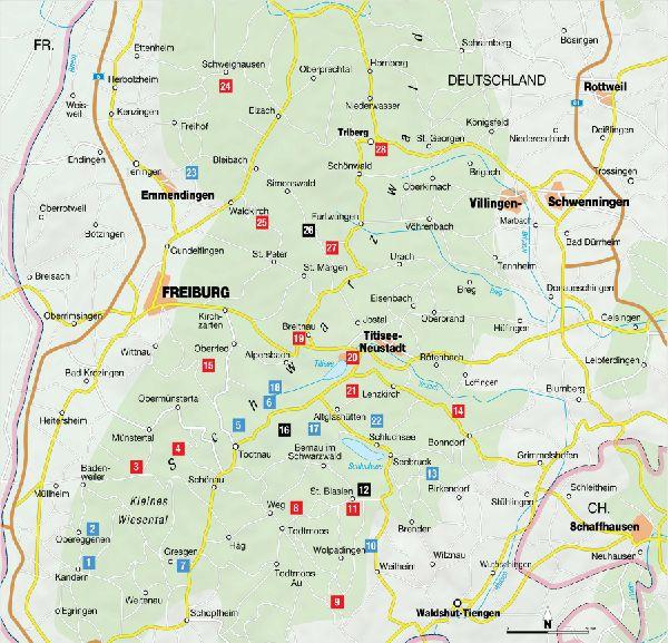Wandern für Kurzentschlossene Schwarzwald Süd