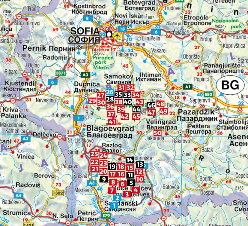 Bulgarien - Pirin- und Rila-Gebirge