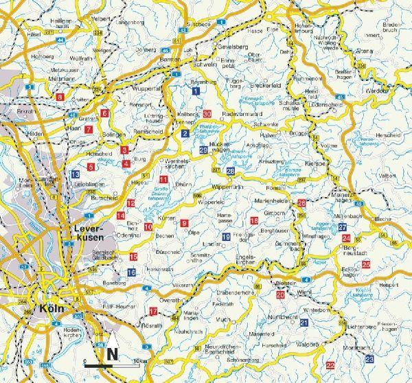 Wanderungen für Langschläfer Bergisches Land