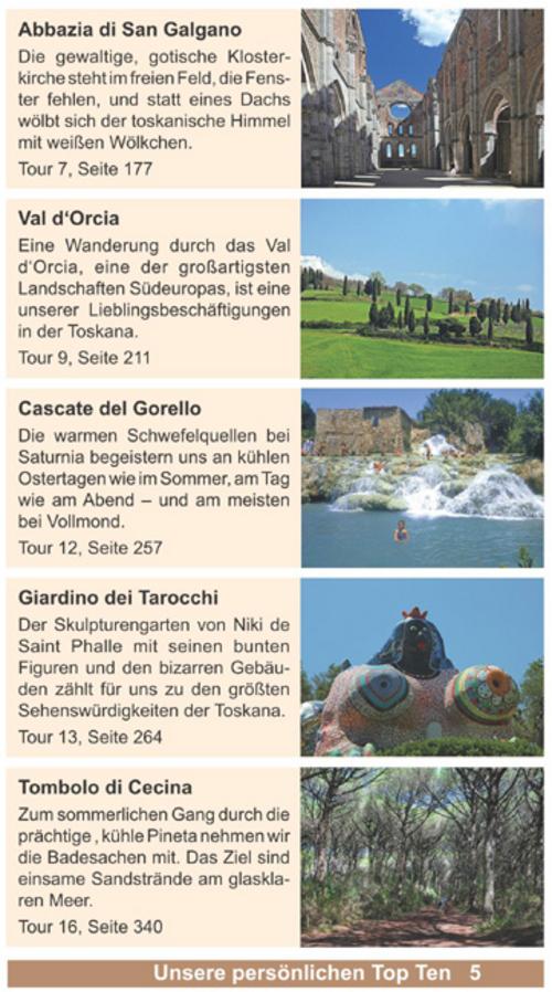 Entdeckertouren mit dem Wohnmobil Toskana und Elba