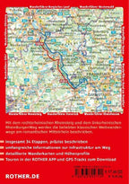 ROTHER Wanderführer Rheinsteig - RheinBurgenWeg. 34 Etappen auf den Weitwanderwegen rechts und links des romantischen Mittelrheins