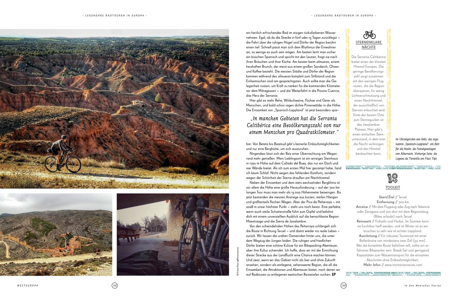 LONELY PLANET Bildband Legendäre Radtouren in Europa