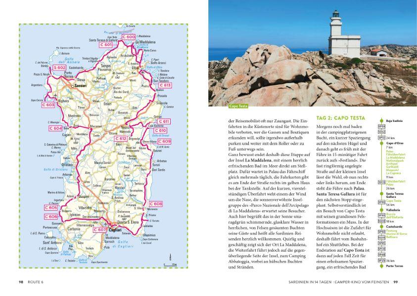 Sardinien mit dem Wohnmobil Die schönsten Routen von Sassari bis Cagliari
