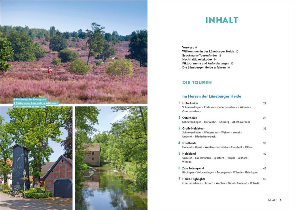 Die Lüneburger Heide erfahren 30 Radtouren durch malerische Landschaften, zu reizvollen Städten und kulturellen Highlights