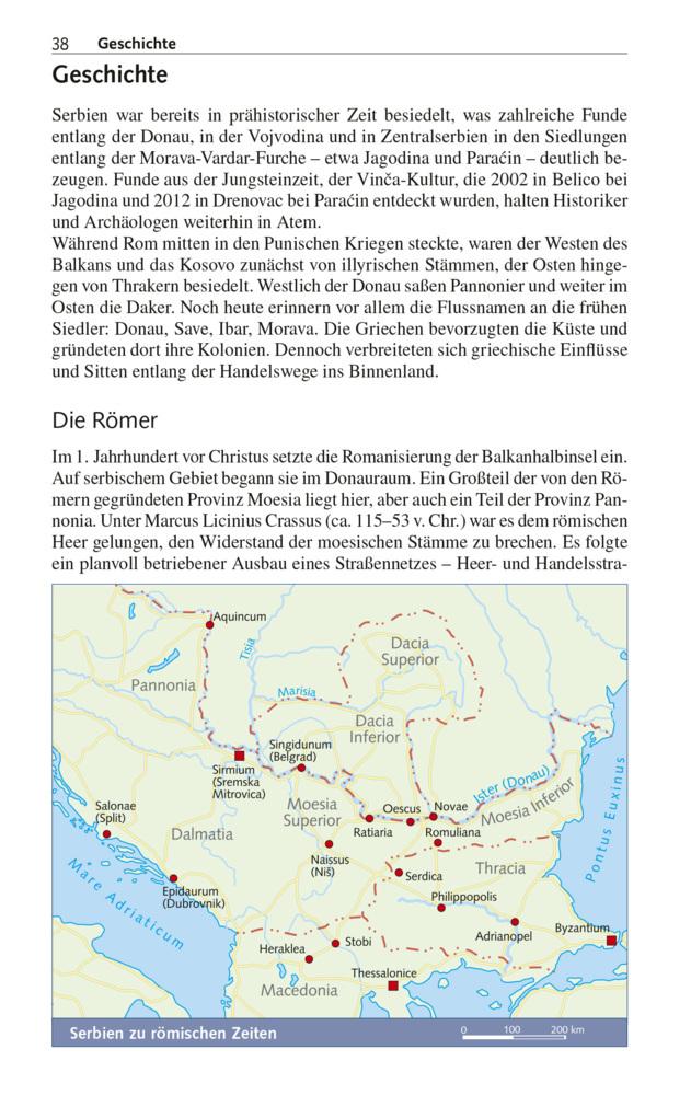 TRESCHER Reiseführer Serbien