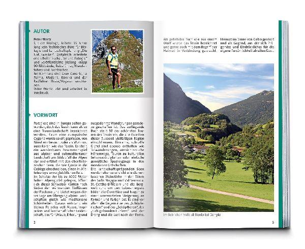 KOMPASS Wanderführer Tessin, 50 Touren mit Extra-Tourenkarte