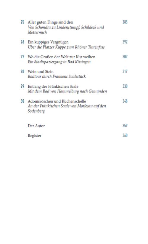 Ausflugsverführer Rhön