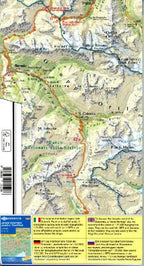 Strassenkarte Südtirol / Alto Adige - Dolomiti 1:150 000