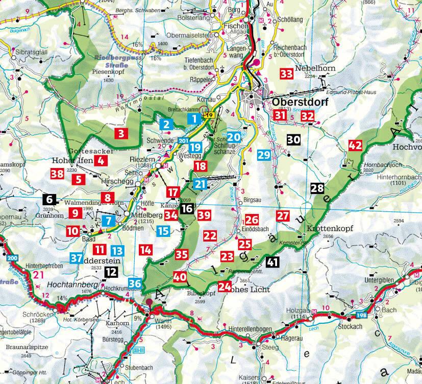 ROTHER Wanderführer Kleinwalsertal